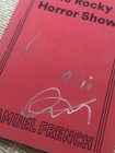 The Rocky Horror Picture Show Signed Broadway Script Luke Evans