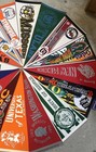 16 Full Size College Pennant Lot Dead Stock Rose Bowl Plus Man Cave