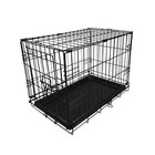 Xxs Small Dog Crate Kennel Folding Metal Tray Pan Pet Wire Puppy Cage Breed Size