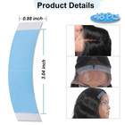 48 Pcs Double-sided Waterproof Lace Glue For Front Lace Wigs And Extensions