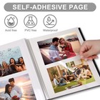 Photo Album Self Adhesive Pages Scrapbook Magnetic Photo Albums For 4x6 5x7 8   