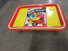 Vintage Midway Pac-man Metal Tv Tray From 1980  17  X 12  Atari Video Game Promo