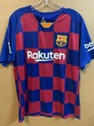 Luis Suarez Signed Barcelona Custom Jersey  beckett Coa  Futbol Club Barcelona 