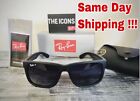 Ray-ban Justin 4165 Sunglasses Black Frame Grey Gradient Polarized  54-16 622 t3
