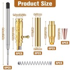 Gisafai 6 Pcs Bolt Action Pen Kits For Woodturning Bolt Bullet Pens For Men G   