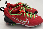 Nike Trout 9 Fastflex Youth Baseball Cleats Red black green Size 6y - Nwt