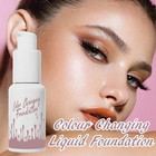 Color Changing Foundation Makeup Change To Your Skin Tone Liquid Foundation New