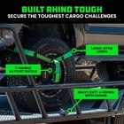 Rhino Usa Car Tie Down Straps With J Hooks     4 Pack 2  X8      10 000l