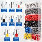 Ferrule Crimping Tool Kit wire Ferrules Kit Crimper Pliers With1800pcs Wire Ends
