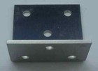 Stainless Steel Angle Bracket 2 5 wx2 5 longsidex1 75 shortside Satin 100 Degree