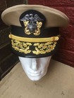 Ww2 Us Navy Officers Admirals Visor Cap   Size 58