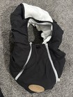 Cozy Cover Infant Carrier Car Seat Cover Black Insulated Baby Carrier Car Seat