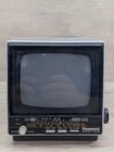 Vtg 1985 Panasonic Trg-513t Black   White Portable 5 Inch Tv Am fm Radio Works