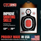 100 Ez2c 12 x18  Silhouette Shooting Target Usa Made Premium Targets For The Ran