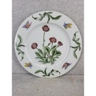 Set Of 6 Oriental Decorative Plate 10 5  Multicolored Flowers   Butterflies