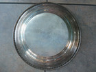 Antique Vtg Solid Sterling Silver Bowl Pierced Border 196 Grams Use Or Scrap