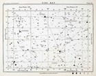 1892 Ball Astronomy Star Map Virgo Libra Hydra Serpens Bootes Constellations
