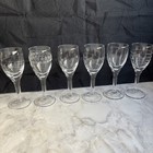 Pier 1 Imports Tasting Party Etched Cordial Glass Set Of 6 Cocktail Liqueur New