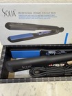 Solia St114 Professional Ceramic Ion Flat Iron 1 25    Made In Korea Open Box