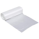 Clear Kitchen Trash Bags 7-10 Gallon Clear Plastic Garbage Bag For Kitchen  H   