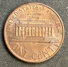 Die Crack Pre-cud Reverse To Rim Mint Error Coin 1992 Lincoln Cent
