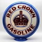 Red Crown Gasoline 13 5  Gas Pump Globe Ships Fully Assembled  Made In The Usa  