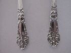 1941 Reed And Barton  french Renaissance  Sterling Silver Soup Spoons