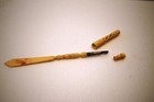 Antique Dip Calligraphy Pen With Letter Opener Carved Writing Instrument Tools 1