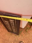 Vtg Trade 1910s Watch Repairing Advertising Country Primitive Glass Sign