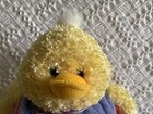 Dan Dee Pastel Rainbow Duck Chick Plush Yellow Pink Blue Bow Easter Egg Body 14   