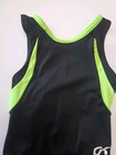 Gk Elite Gymnastics Gym Dance Leotard Size Child Small Cs Black Green