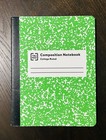 4-pack Composition Notebooks     Red  Blue  Green  Yellow     School Or Office Use