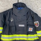 Fire Dex Firefighter Turnout Bunker Coat Black Omni Vantage 50 X 32 X 35 2015