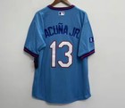 Ronald Acuna Jr  13 Atlanta Braves Blue City 2026  Kids Jersey Ysm 8 9