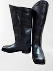 Cavalry Civil War Men s Black And Darkbrown Leather Long Boots All Sizes Availab