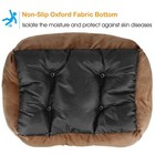 Pet Calming Bed Dog Cat Sleeping Kennel Puppy Cushion Warm Nest With 1 Bone Toy