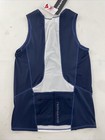 Louis Garneau Men s Tri Comp Sleeveless Top Size Small Navy White 1020977
