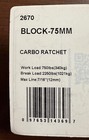 Harken 2670 Block 75mm Carbo Ratchet With Swivel - New  Free Ship 