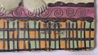 Vintage E Smithson Snow Rose Cat Folk Art 3d Wall Plaque 8  X 4 