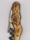 Antique Figural Mermaid Celluloid Waiters Corkscrew Marked Henry Boker Version