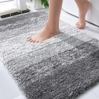 Olanly Bathroom Rugs Mat 30x20  Extra Soft Absorbent Microfiber Bath Rugs  Rubbe