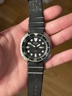 Seiko Turtle 6309-7049 Automatic Watch 150m Black Dial bezel Day-date- For Parts