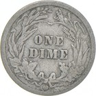 1907-o Barber Dime 90  Silver Average Circ