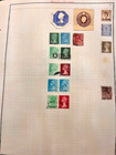 Great Britain Collection Of Over 100 Mostly Used Stamps On Pages
