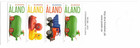 2010 Aland Toys Stamps Set 3 Booklet  3 Sets Sg 341 3 Muh