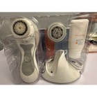 Clarisonic Skin Care System Facial Cleansing Brush Set White Grey Waterproof