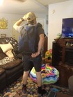 Wings Skydive Rig  Black And Blue  Fits 5 2  To 5 8  Good Cond around 100 Jumps 