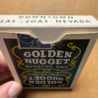 Vtg Playing Cards Golden Nugget Gambling Hall Las Vegas Casino