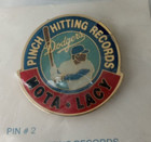 Vintage Dodgers Pinch Hitting Records Mota Lacy Unocal Lapel Pin