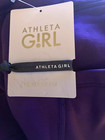 Athleta Girl Xs   6 Polartec Stash Pocket Tight Leggings Iris Violet Nwt